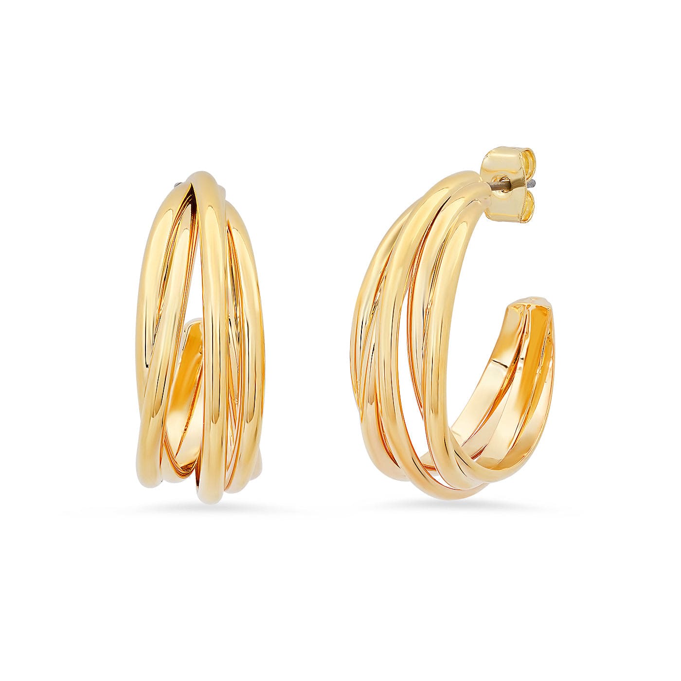 Five Row Twisted Hoop