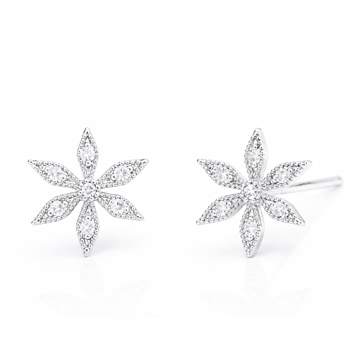Flower Post Earring