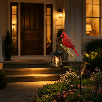 üê¶ Cardinal Solar Light‚ÄîA Beautiful Garden Light That Feels Full of Life