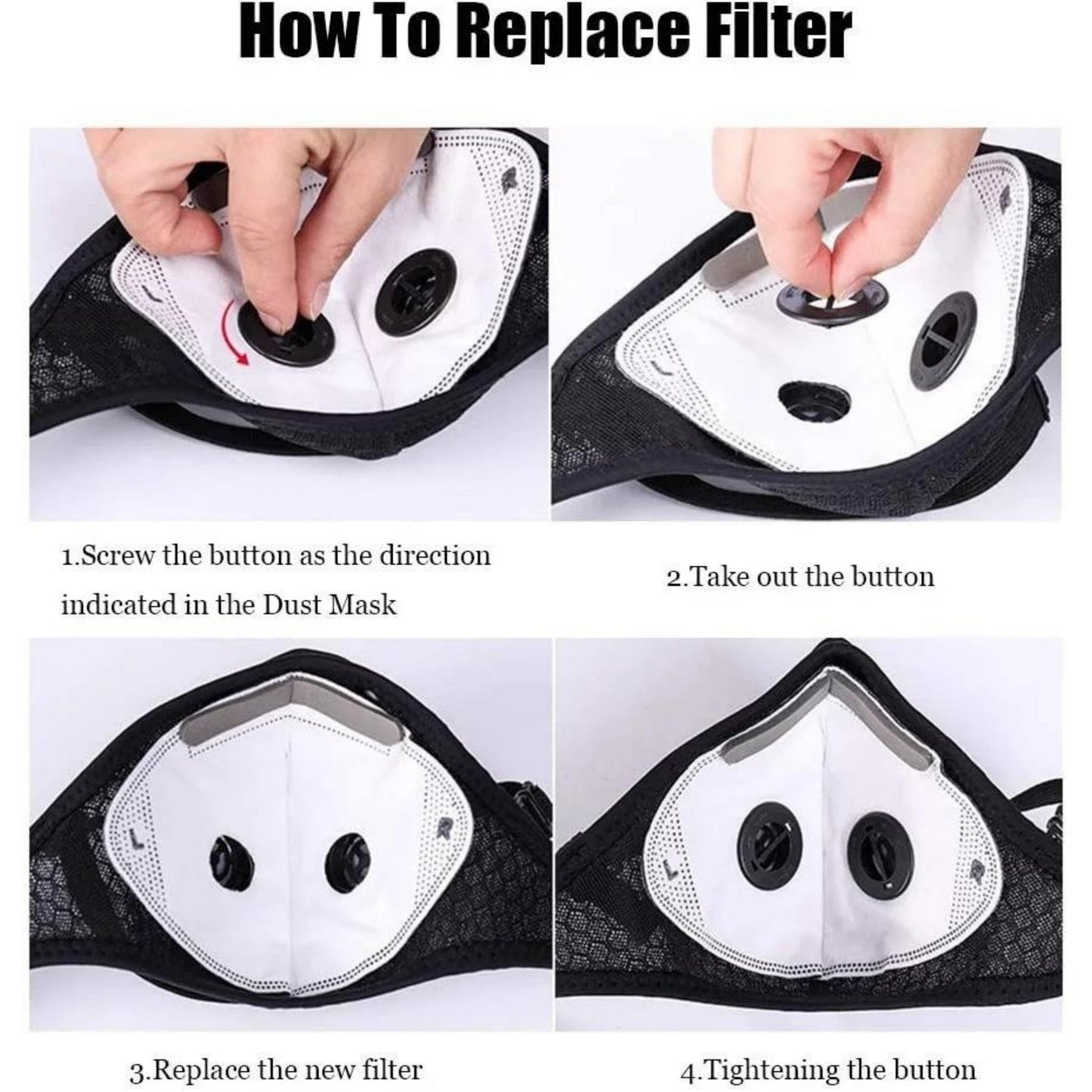 Reusable Carbon Filter Dust Mask ‚Äì Built for Active Lifestyles