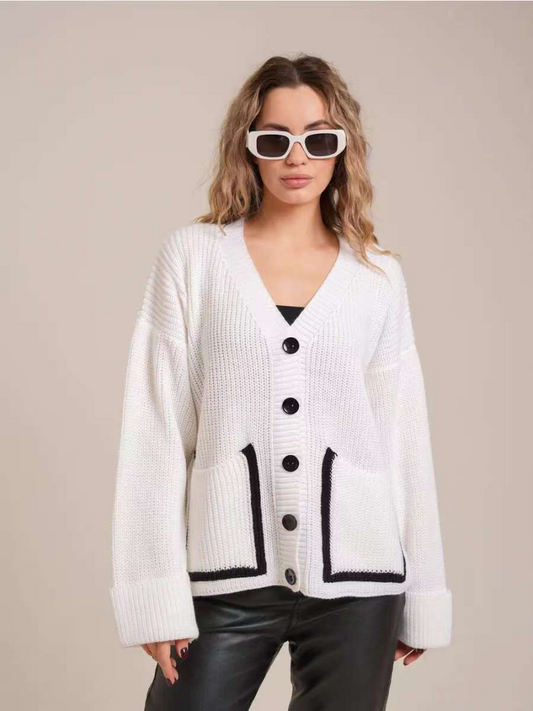 Women's Autumn & Spring Lightweight Office & Casual Weart Cardigan