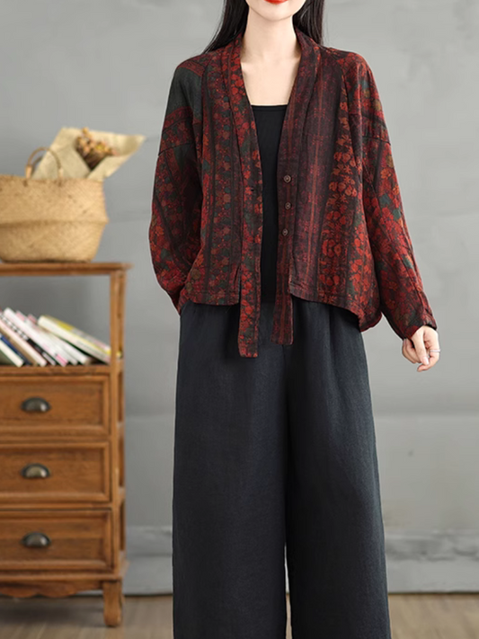 Chic Women's Printed Baggy Summer Top | Eva Trends