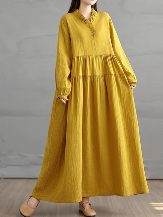 Casual Boho Long Smock Dress for Women | Eva Trends