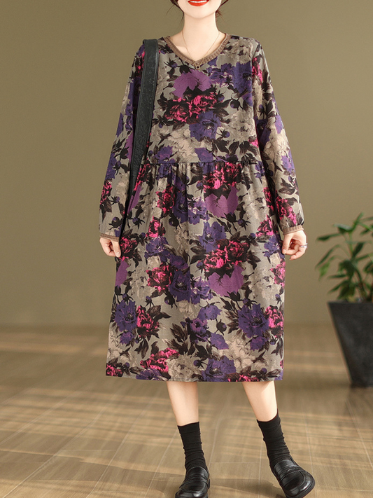 Soft & Breezy Summer Floral Smock Dress for Women | Eva Trends