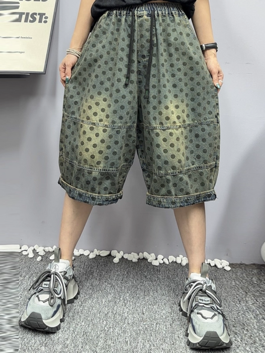 Women's Summer Trendy & Formal  Short Loose Bottom