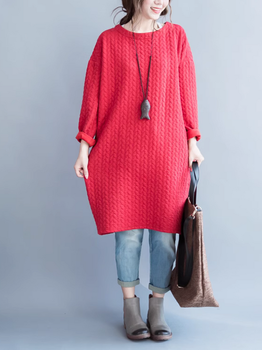Cozy Mid-Length Women's Sweater | Eva Trends