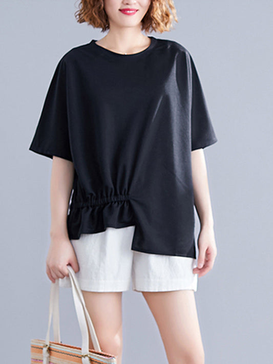 Women's Elastic Waist Top - Comfy & Chic | Eva Trends