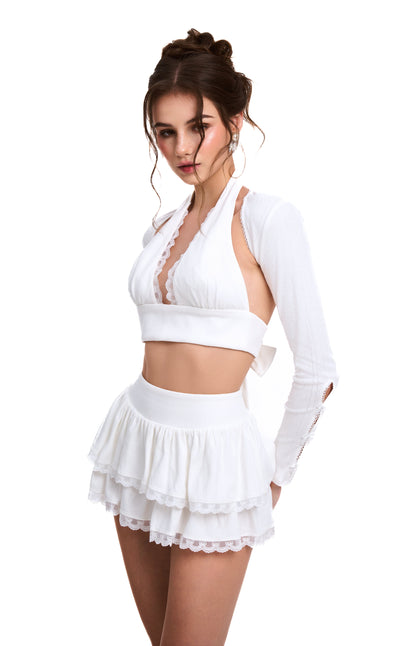 Amelie Bolero - White