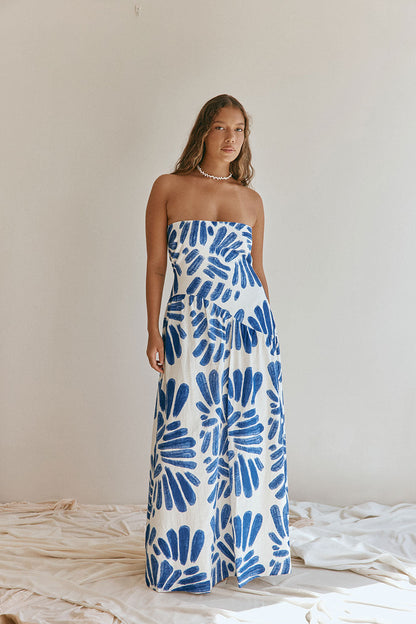 Mila Dress - Brush Petal