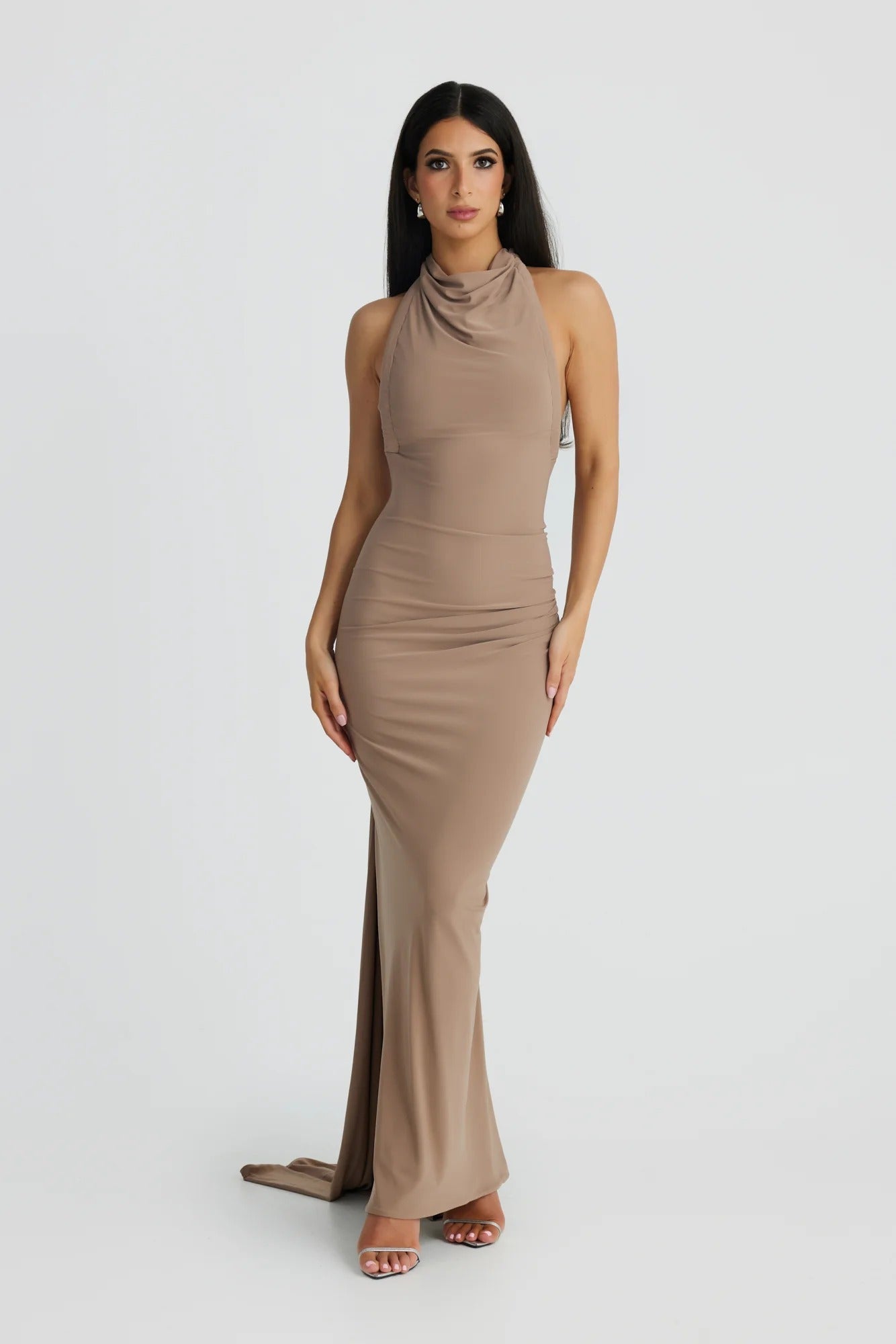 Ivana Multi-Way Gown - Latte