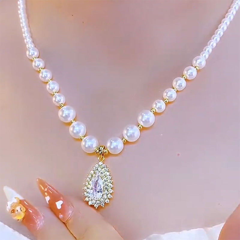 üì¢üì¢40% OFF !! ‚è∞Women‚Äôs Vintage Style Pearl Necklace