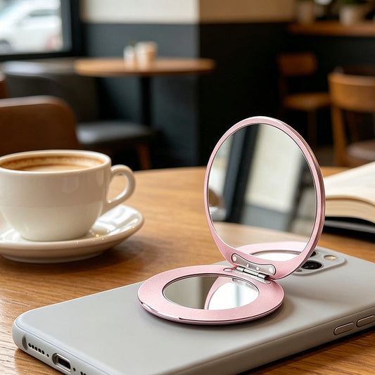 Magnetic Phone Stand with MIni  Mirror üíï