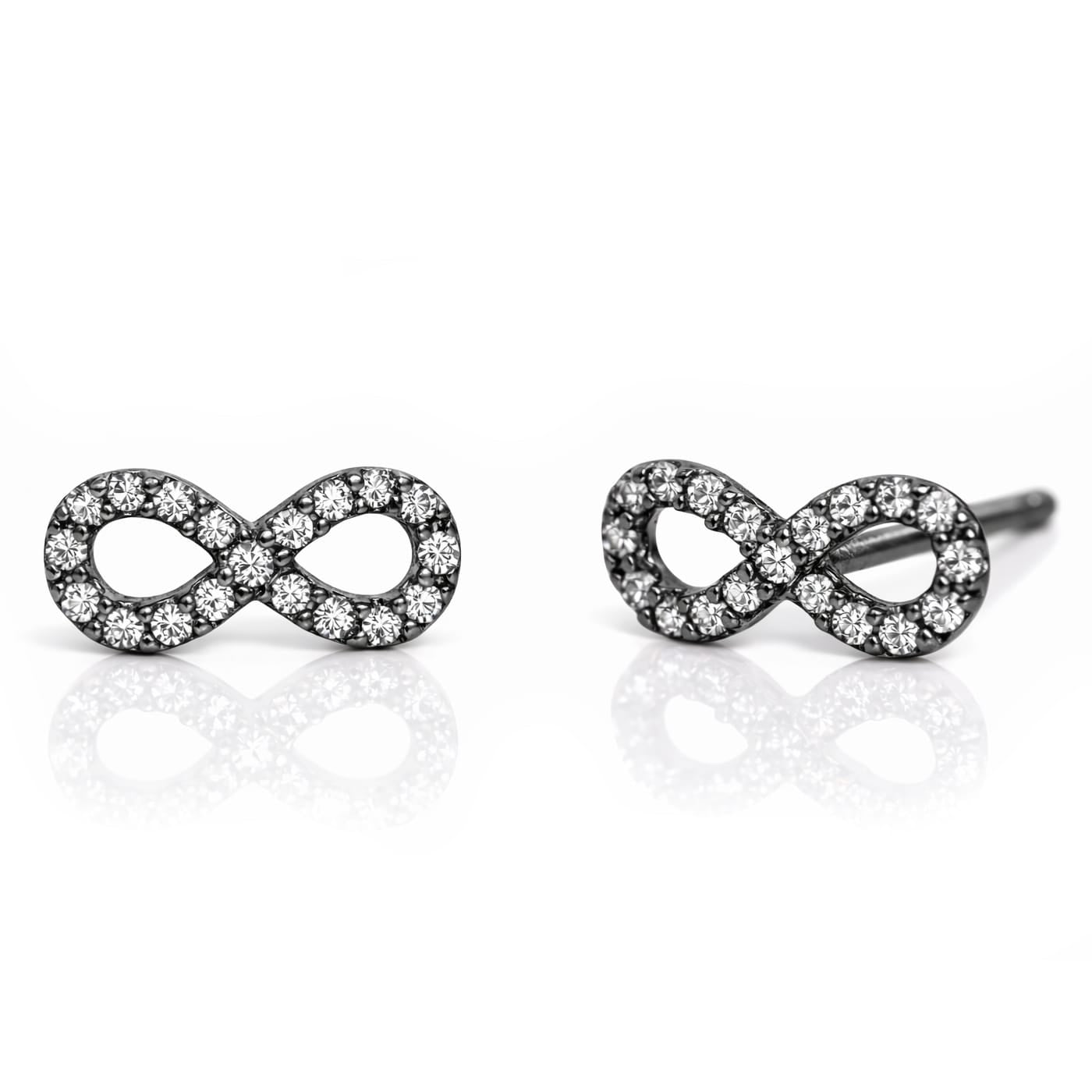 Mini Infinity Earrings
