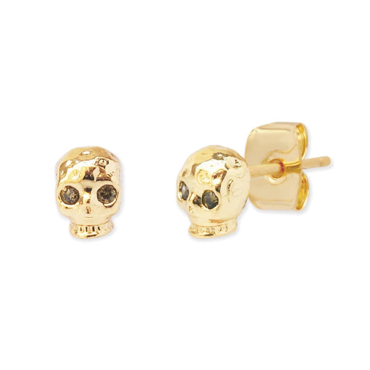 Mini Skull Stud Earrings